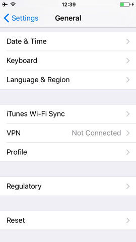 How to setup PPTP VPN on iPhone - Step 1.2